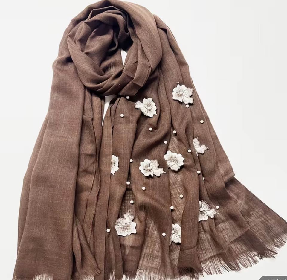 Beaded Scarf Shawl - Image 2