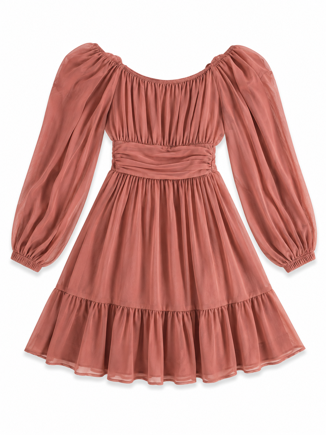Luna Open Back Mini Dress - Image 3